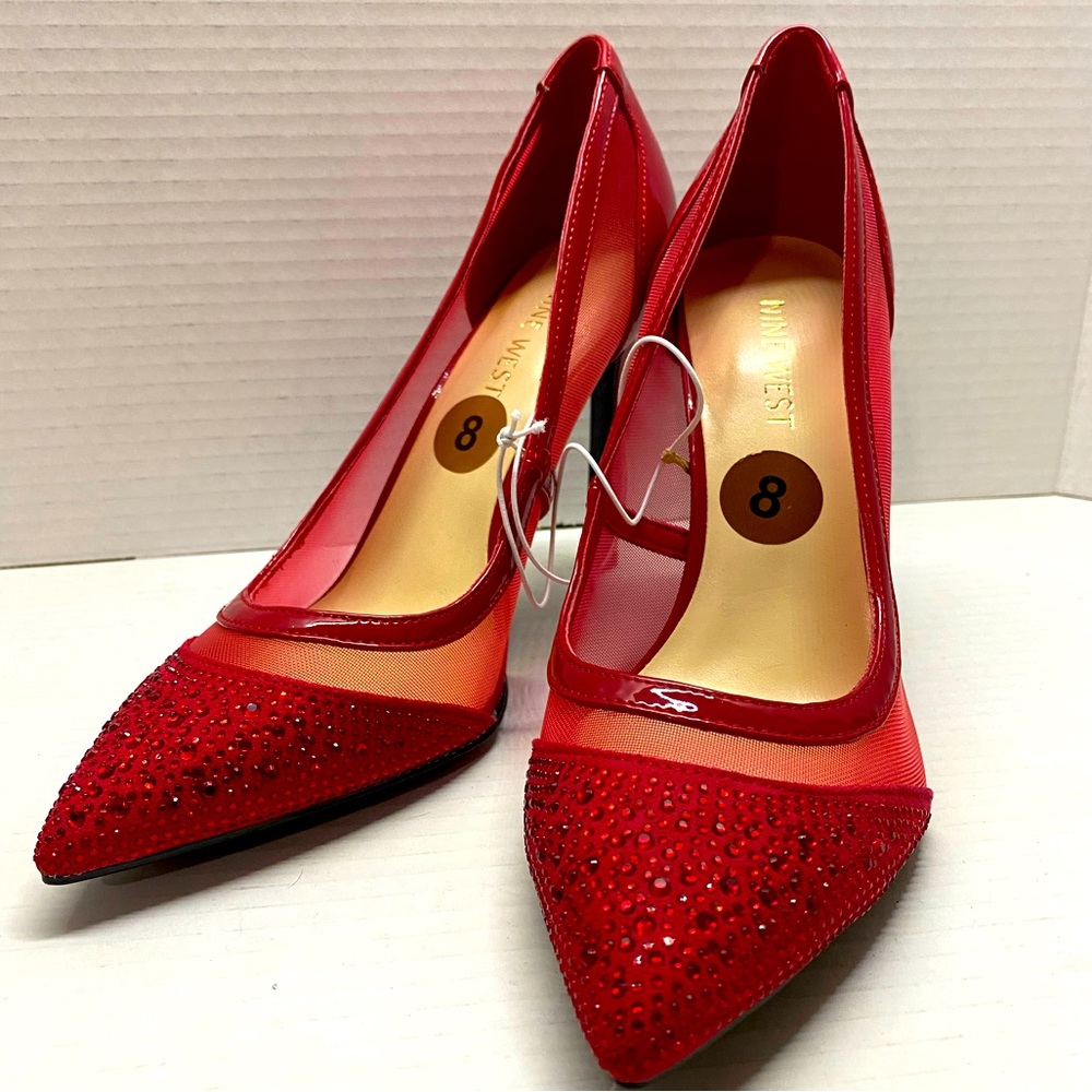 Nine West - Embellished High Heels/ Pumps